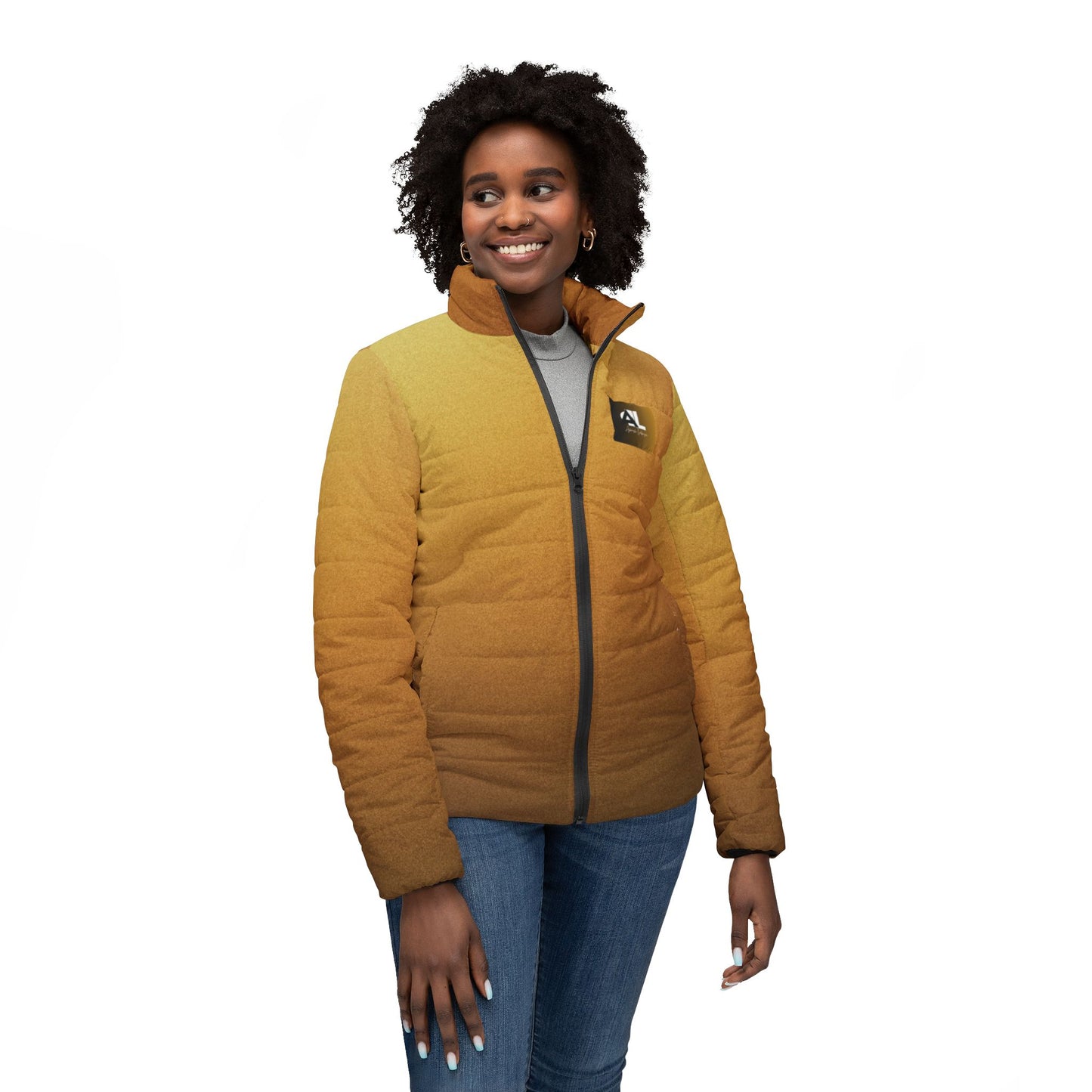 Women’s Puffer Jacket (AOP)