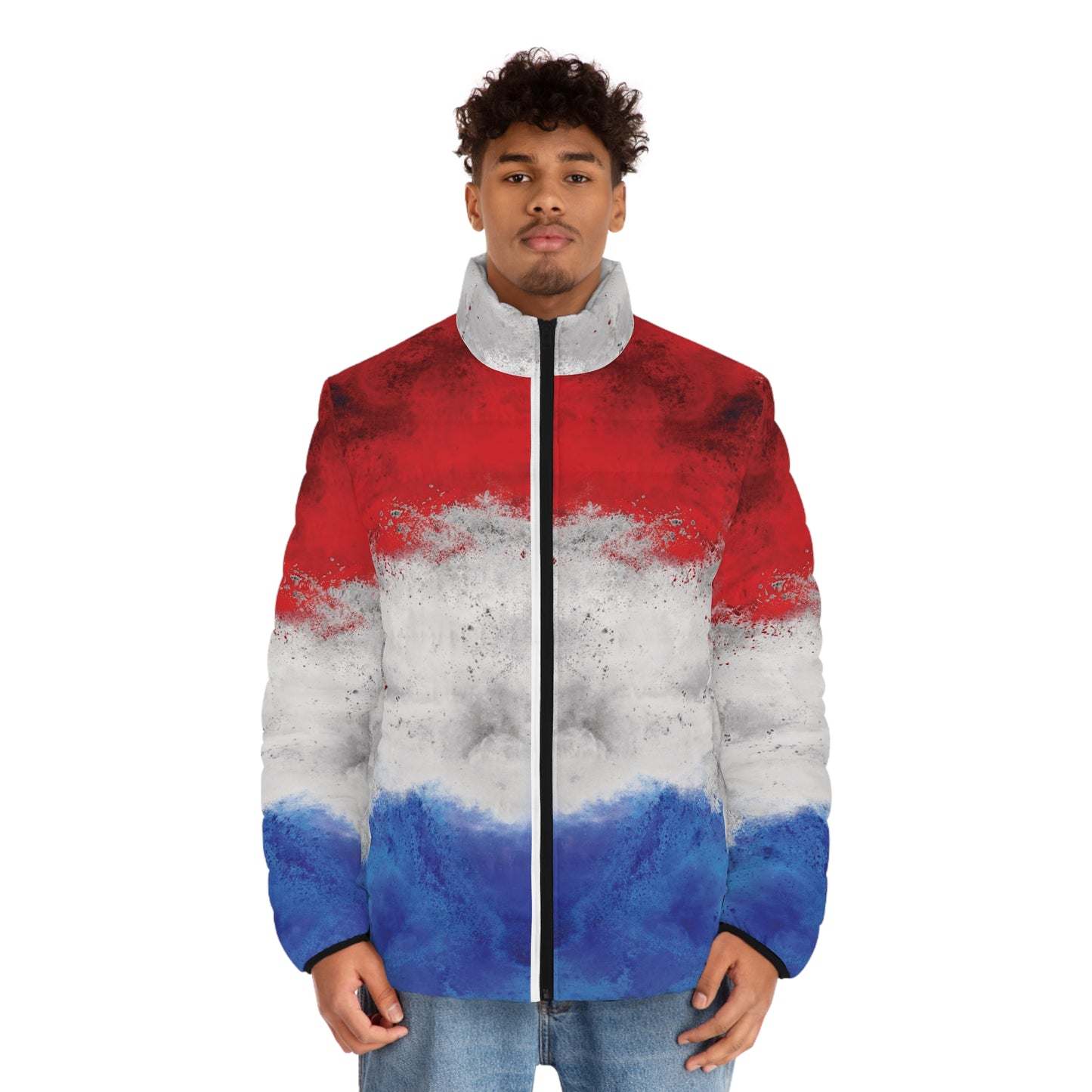 Men's Puffer Jacket (AOP)
