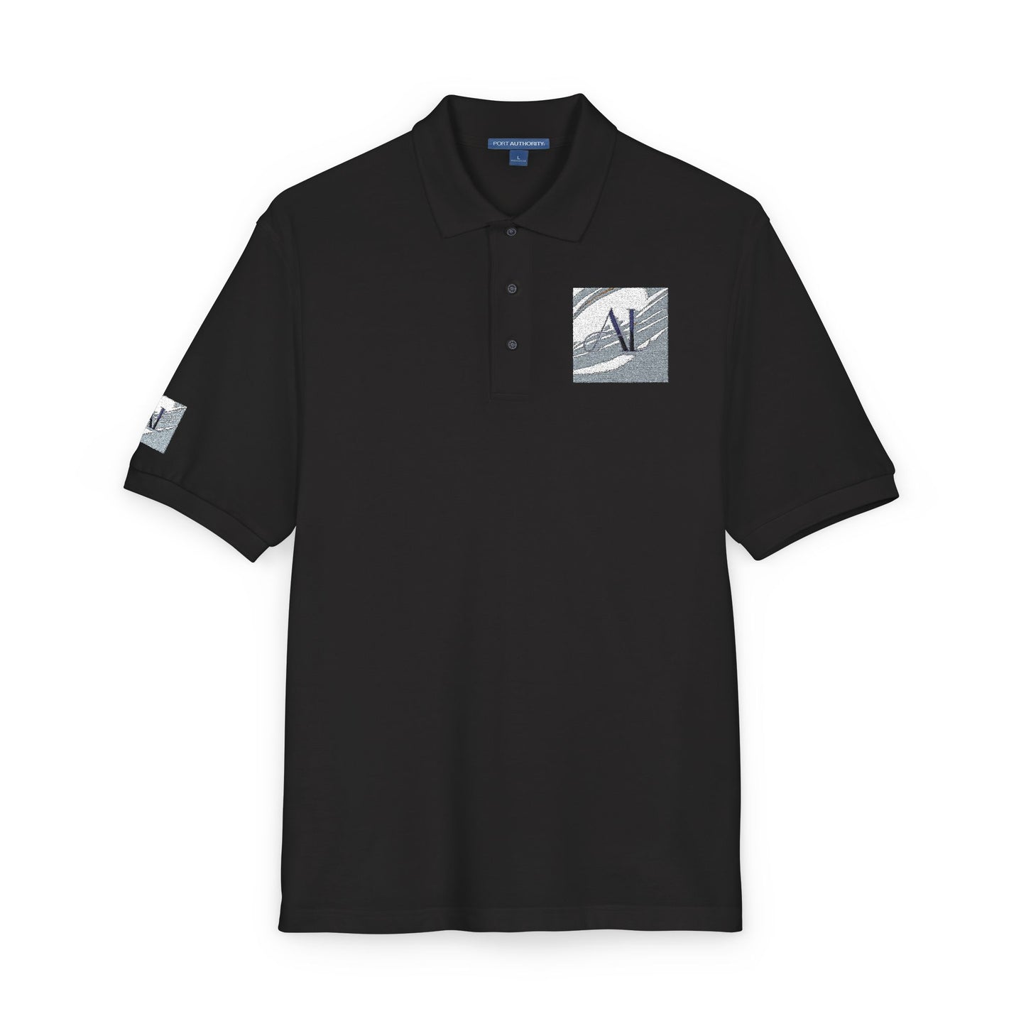 0. Men's Polo Shirt - Classic Embroidered Design