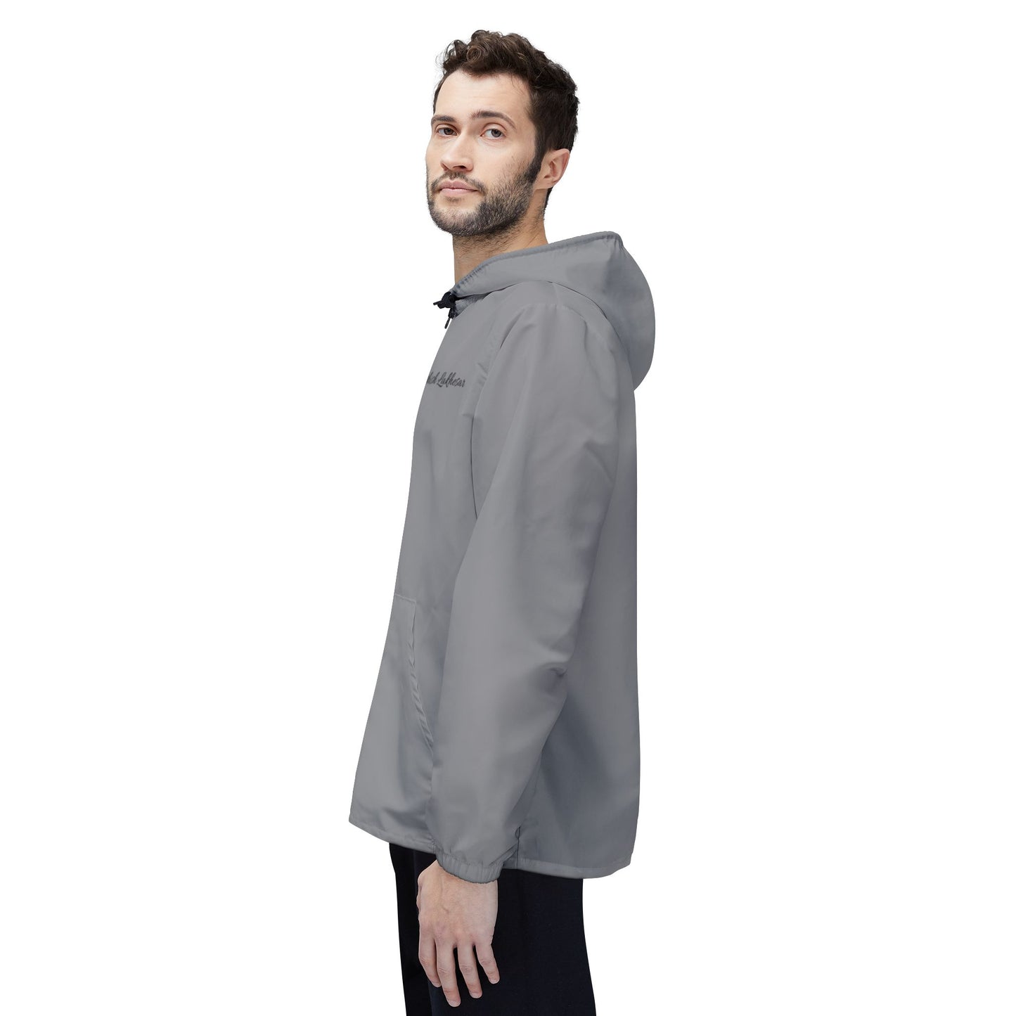 Windbreaker Jacket (AOP) Grey