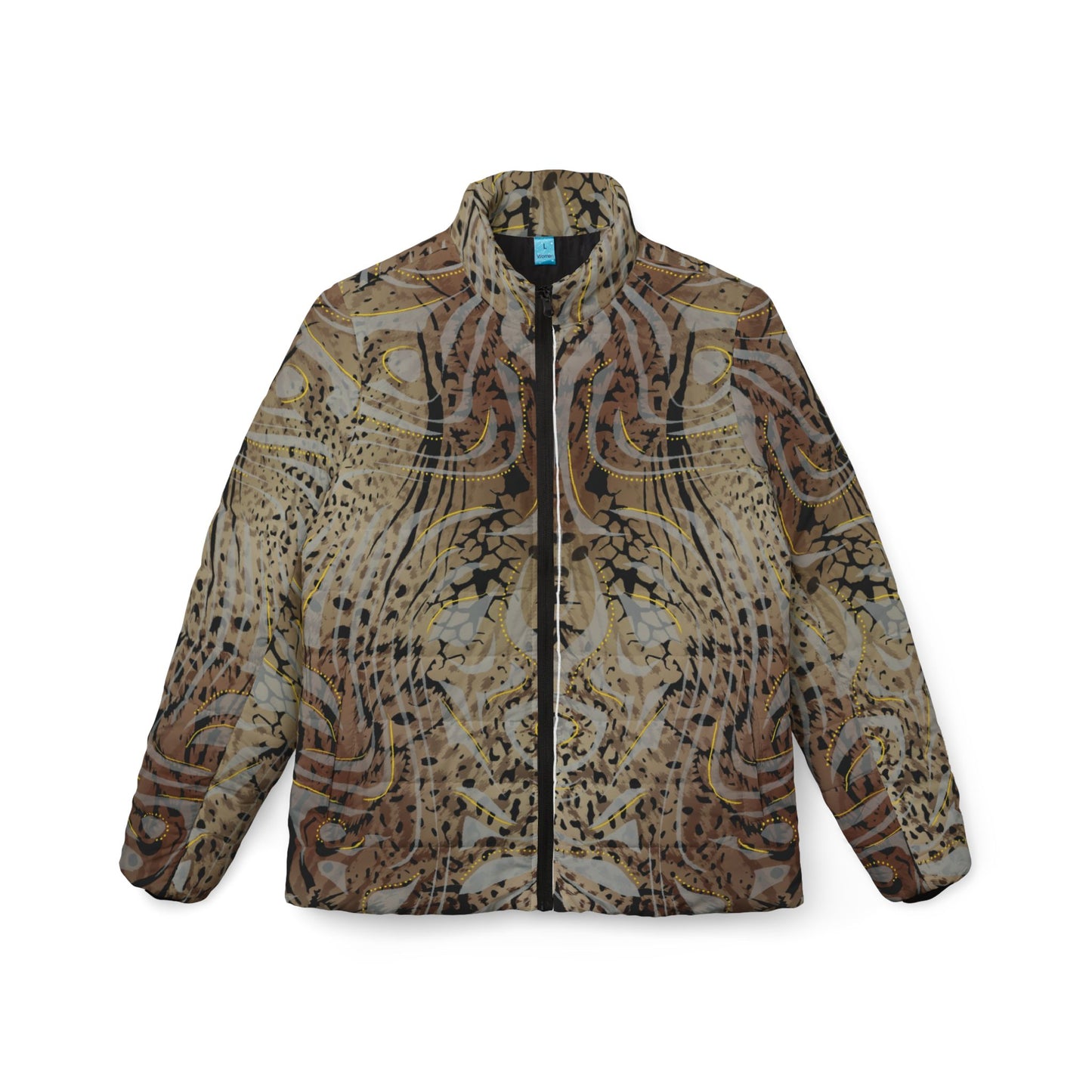 Women’s Puffer Jacket (AOP)