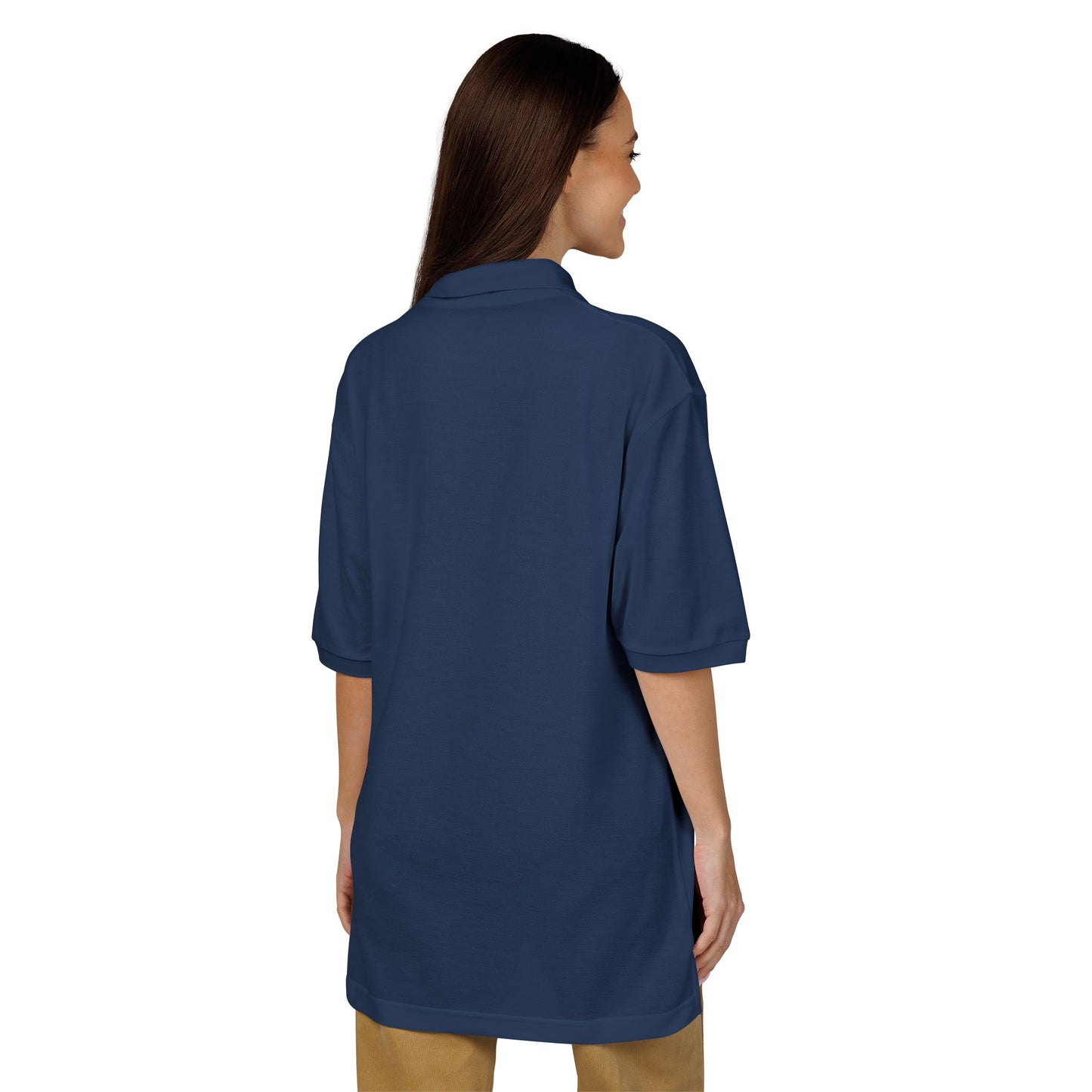 Embroidered Polo Shirt for Women