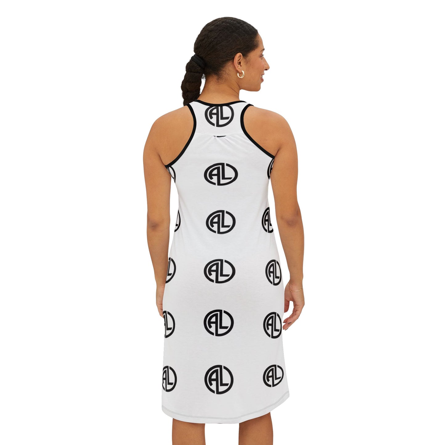 0. Chic Women's Racerback Dress, Stylish Summer Fashion, Casual Wear, Beach Cover-Up, Festival Outfit
