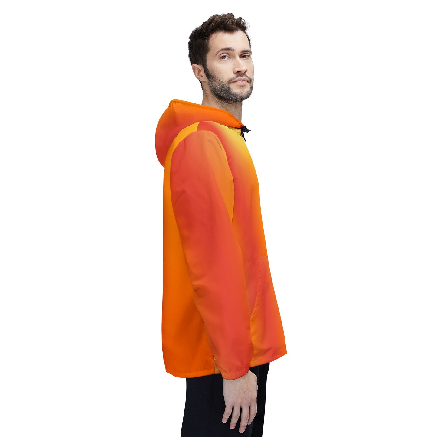 Windbreaker Jacket (AOP) Orange