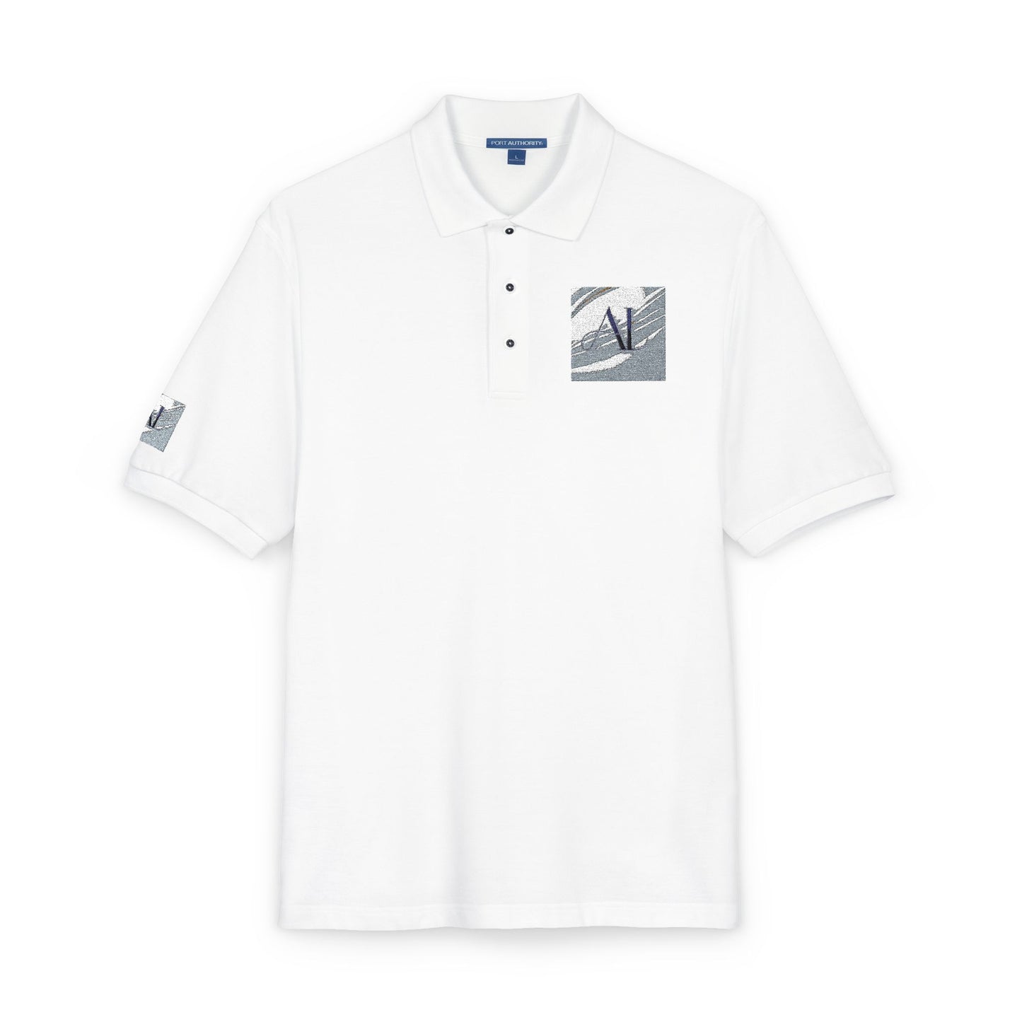0. Men's Polo Shirt - Classic Embroidered Design
