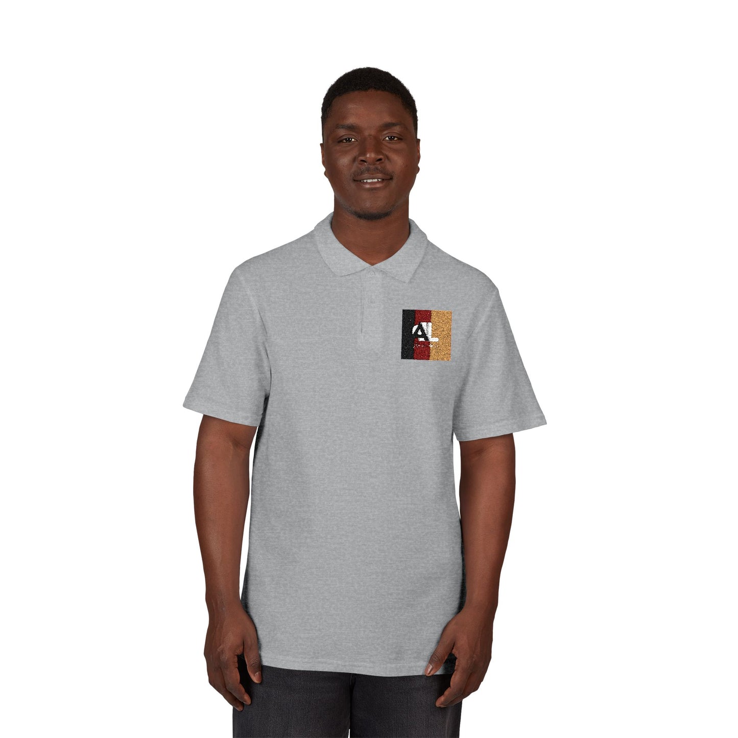 0. Men's Polo Shirt - Classic Embroidered Design