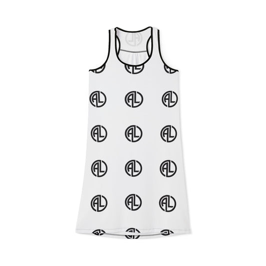 0. Chic Women's Racerback Dress, Stylish Summer Fashion, Casual Wear, Beach Cover-Up, Festival Outfit