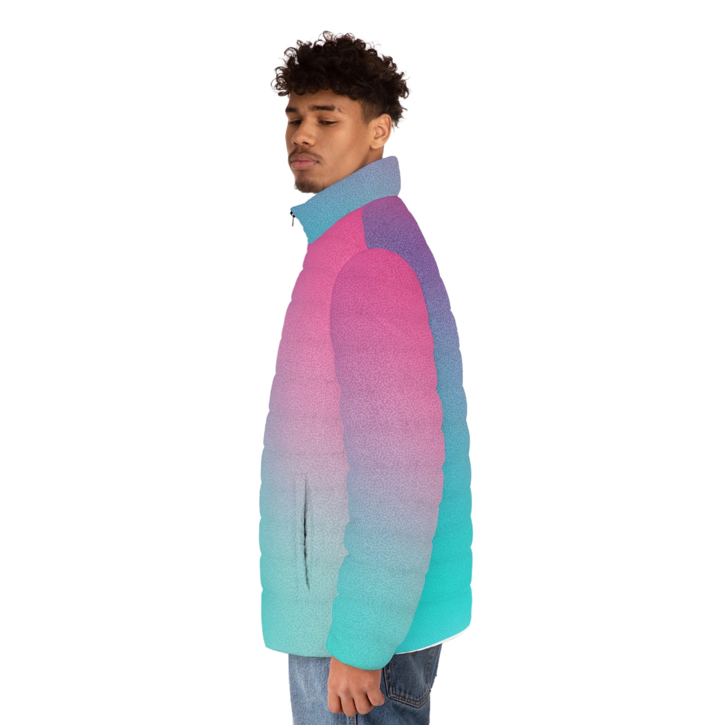 Men's Puffer Jacket (AOP)