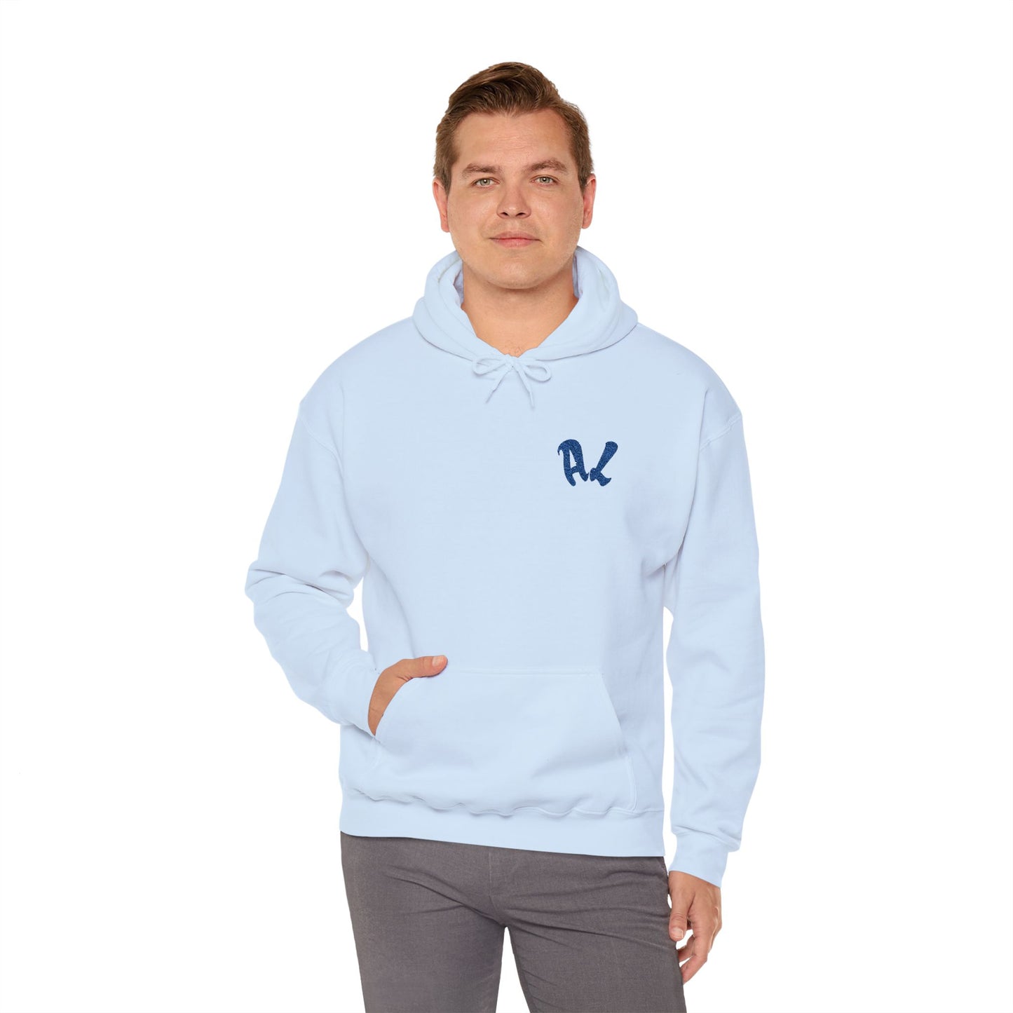 0. Men's Embroidered Logo Hoodie