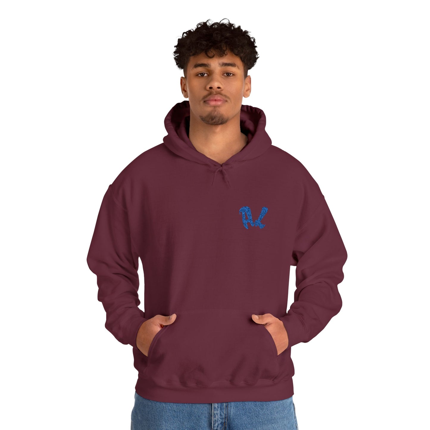 0. Men's Embroidered Logo Hoodie