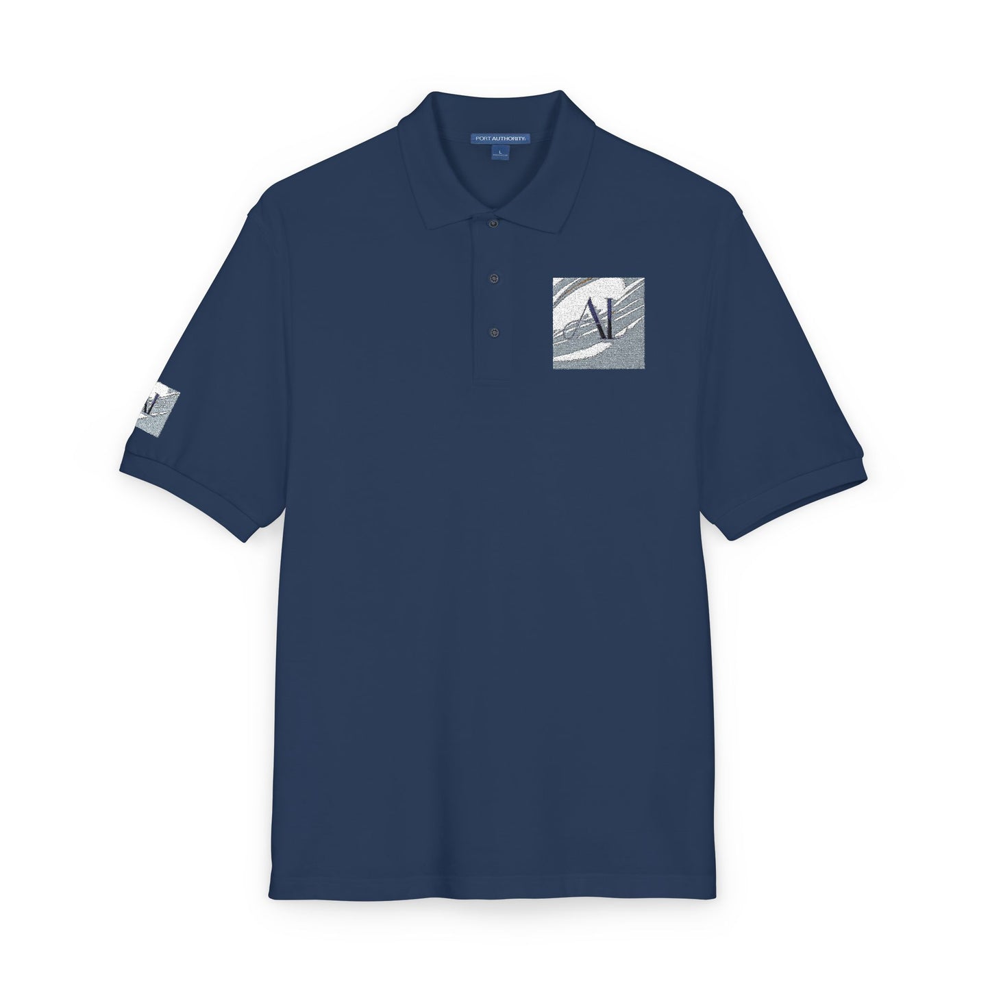 0. Men's Polo Shirt - Classic Embroidered Design