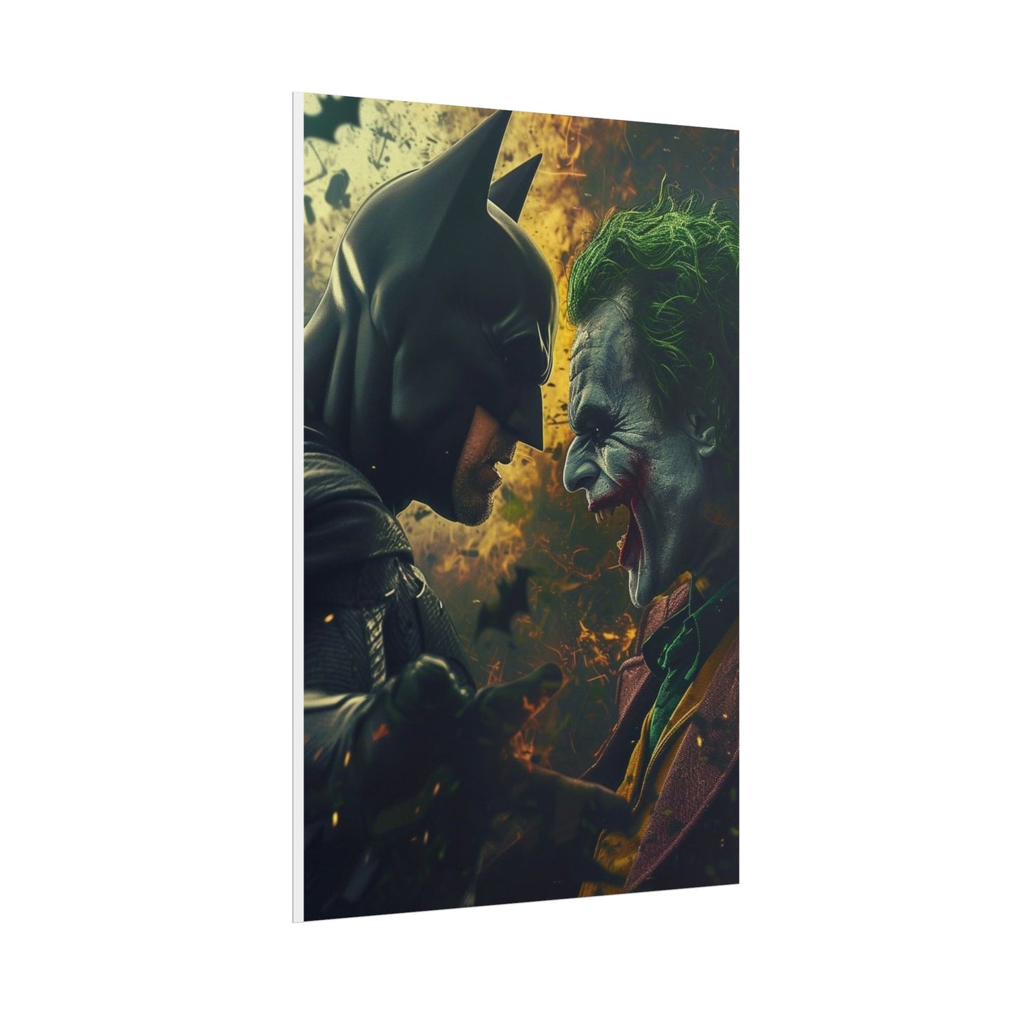 Batman vs Joker Rolled Poster