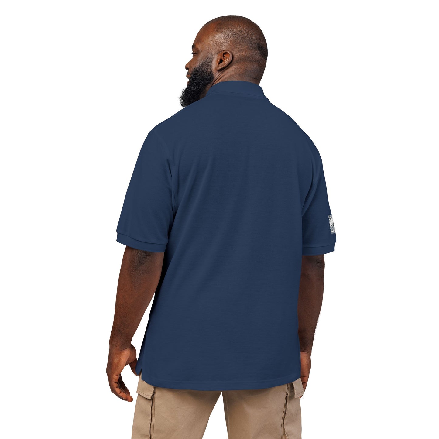 0. Men's Polo Shirt - Classic Embroidered Design