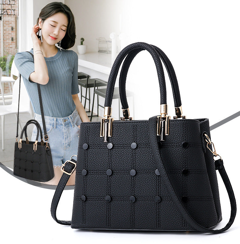 Handtasche Nietenhandtasche