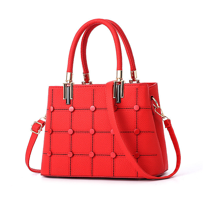 Handtasche Nietenhandtasche