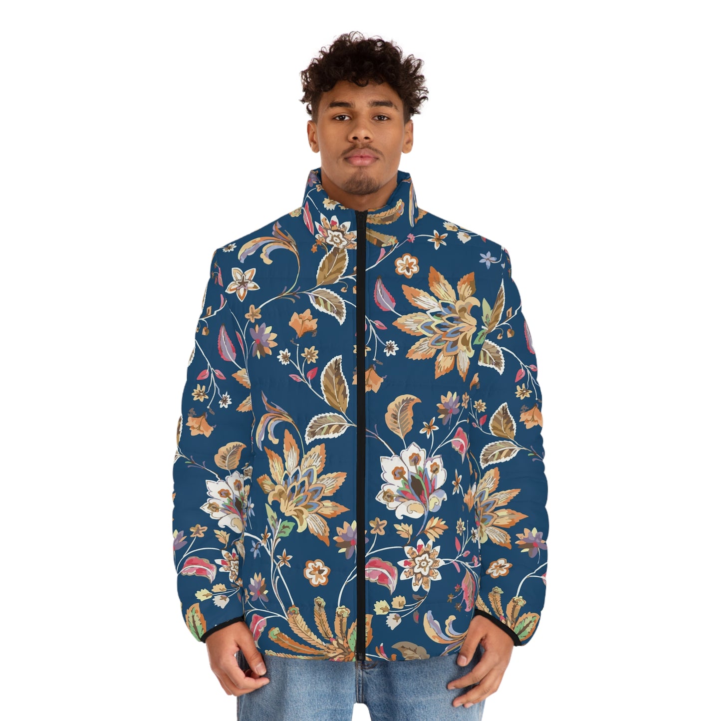 1. Men's Puffer Jacket (AOP)