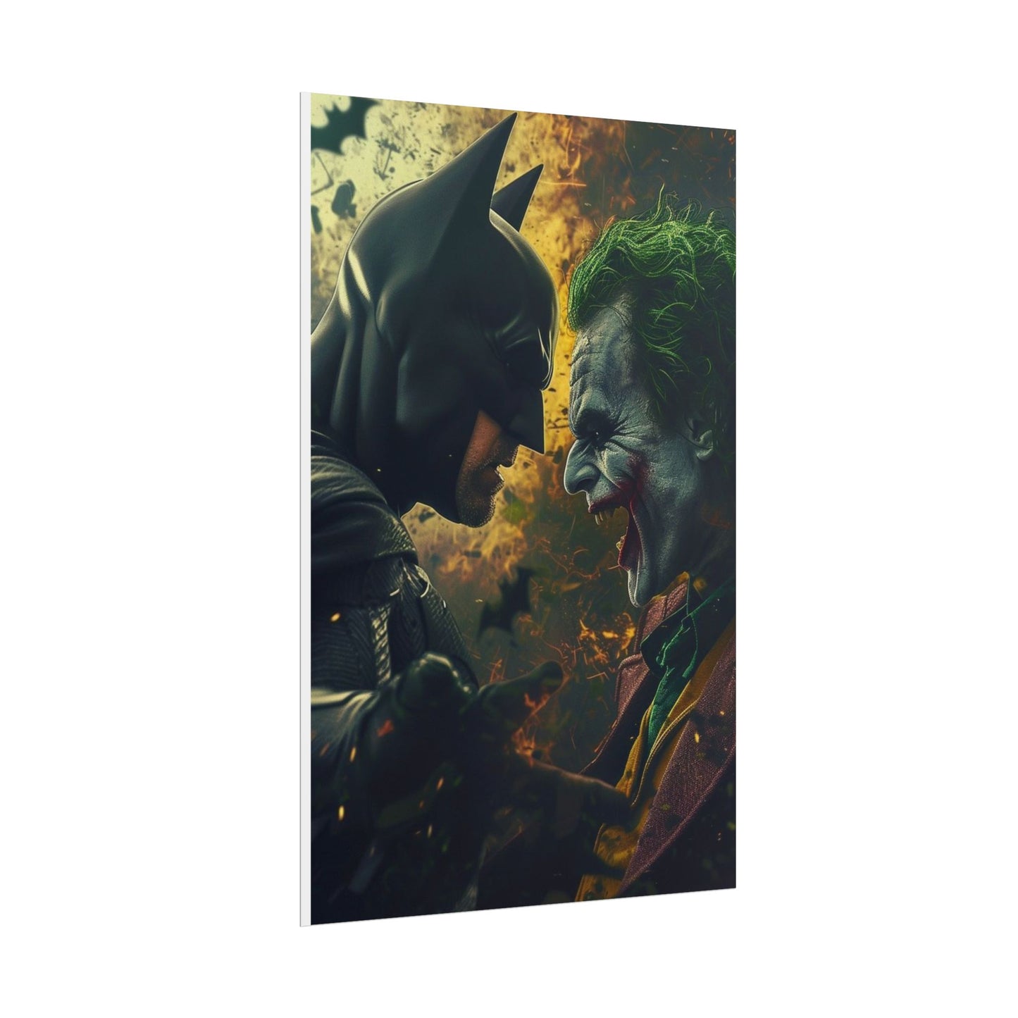 Batman vs Joker Rolled Poster