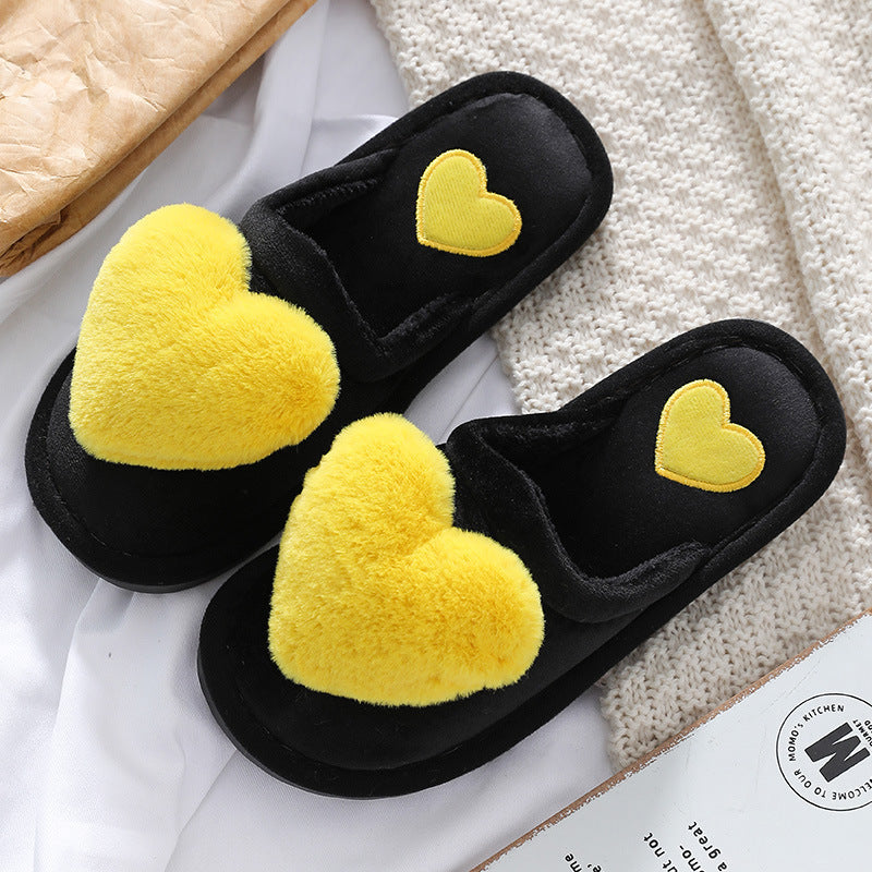 Cute and Cozy Fluffy Winter Slippers – Warm Home Shoes for Valentine’s Day
