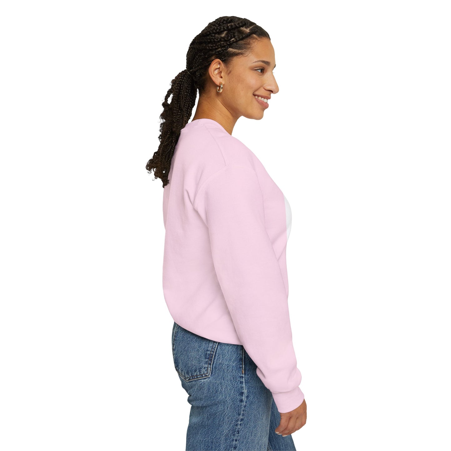 0. Cute Bunny Sweatshirt - Cozy Women's Crewneck, Perfect for Easter, Animal Lovers, Gifts, Spring Style, Everyday Comfort