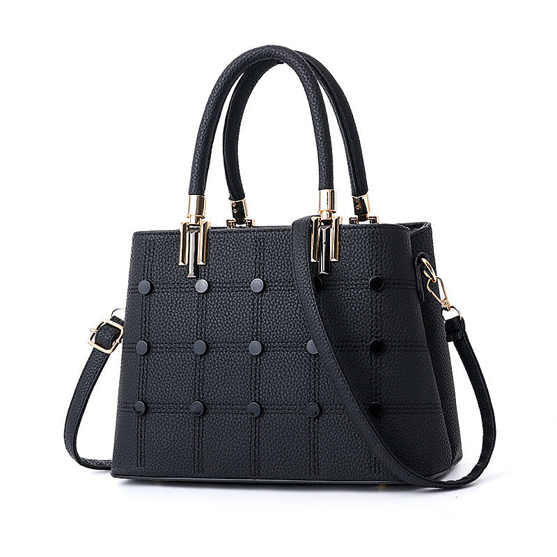 Handtasche Nietenhandtasche