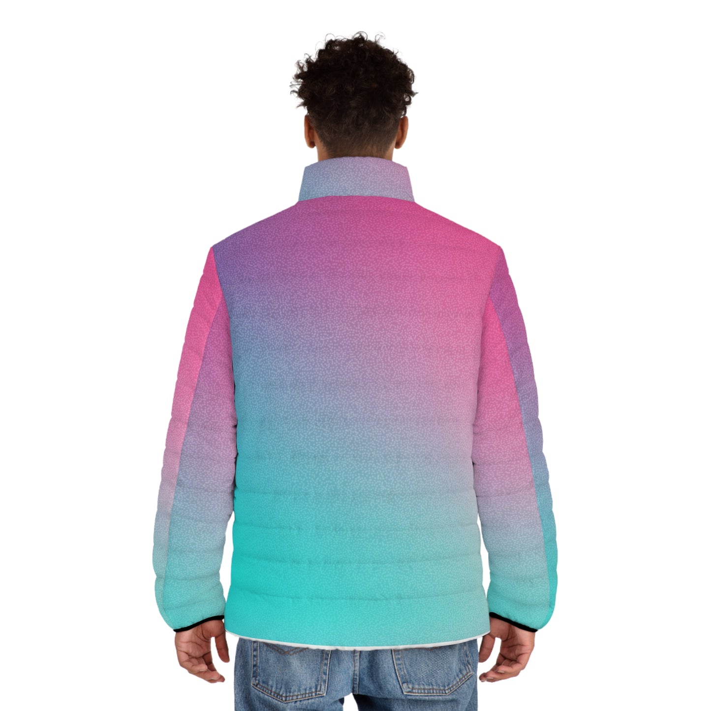 Men's Puffer Jacket (AOP)