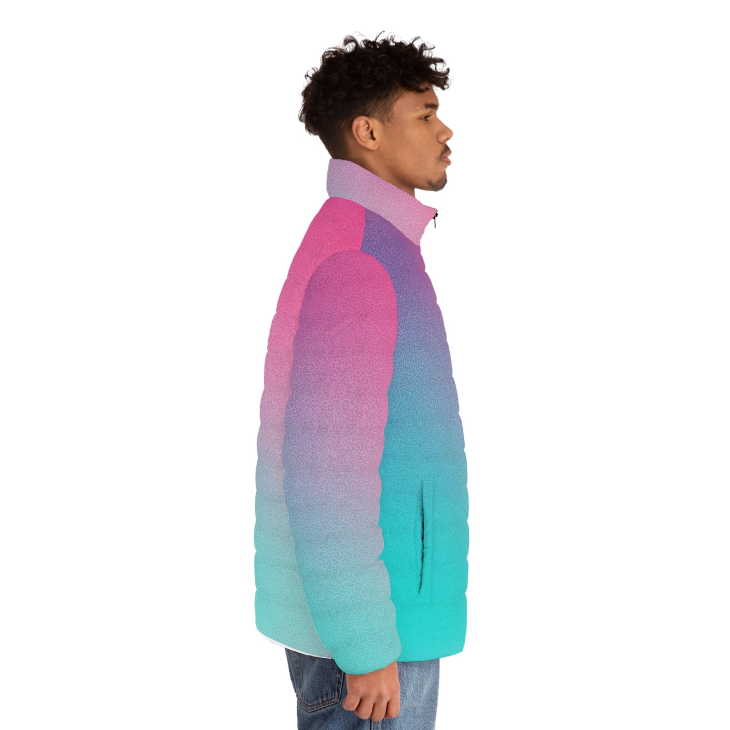 Men's Puffer Jacket (AOP)