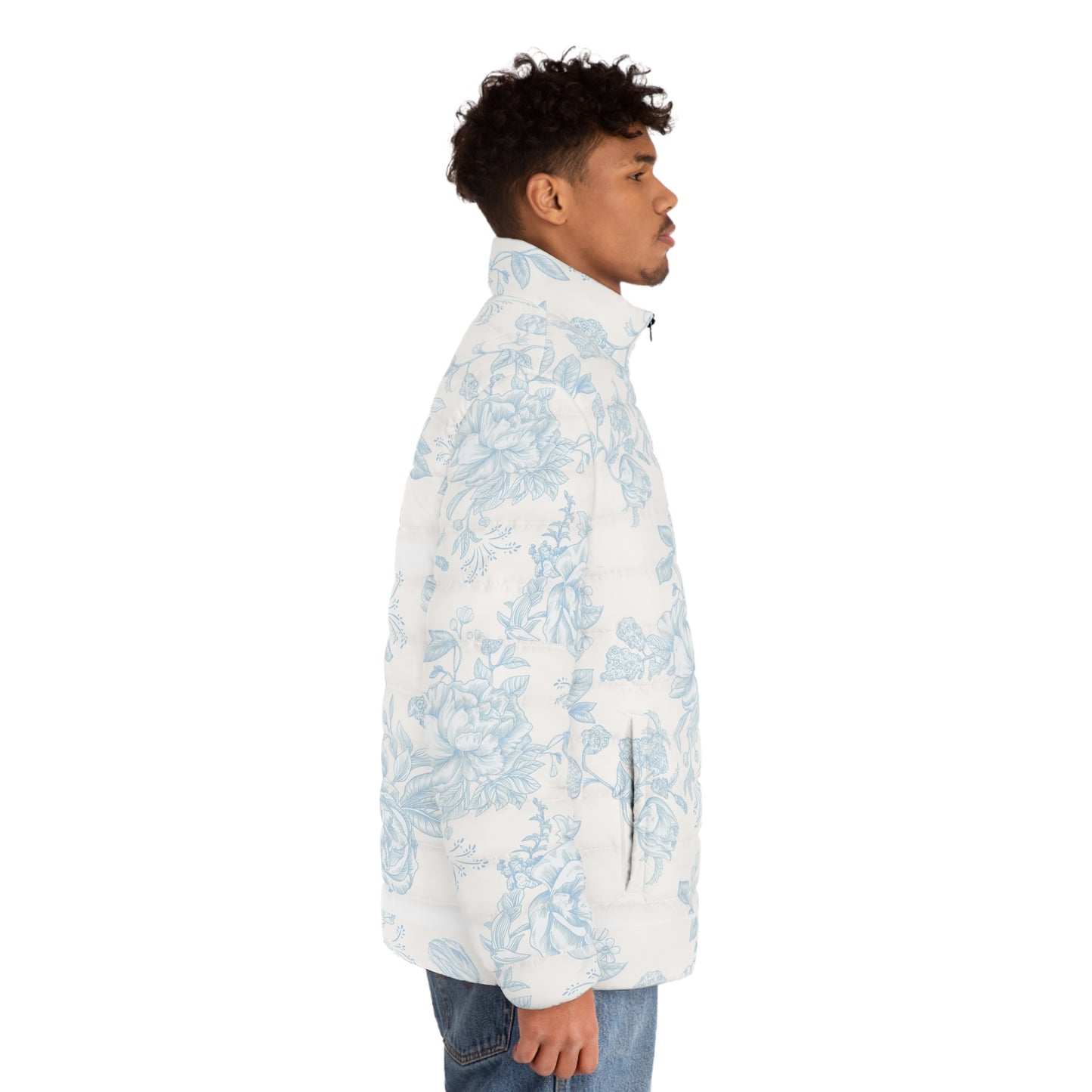 Men's Puffer Jacket (AOP)