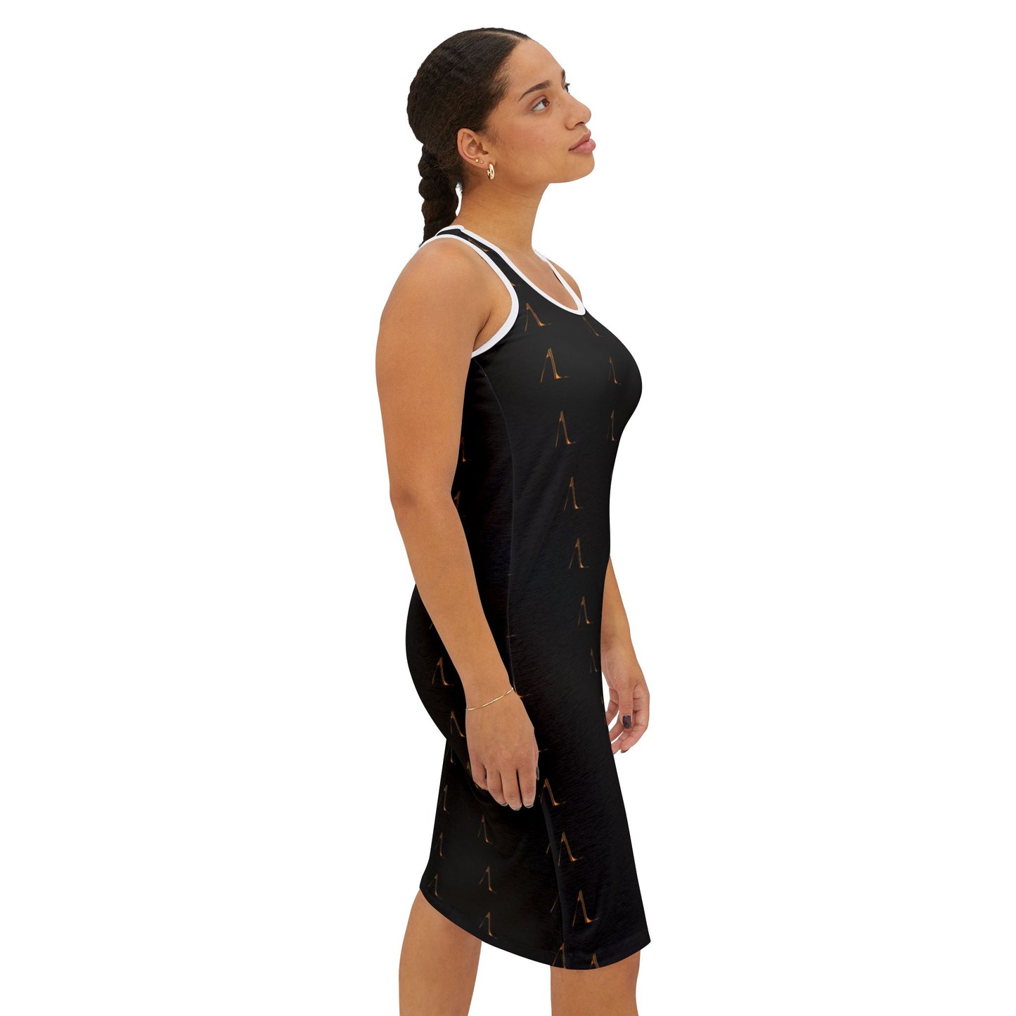 0. Stylish Women's Racerback Dress - Trendy Summer Fashion, Casual Daywear, Outdoor Parties, Beach Cover-Up, Gift for Her