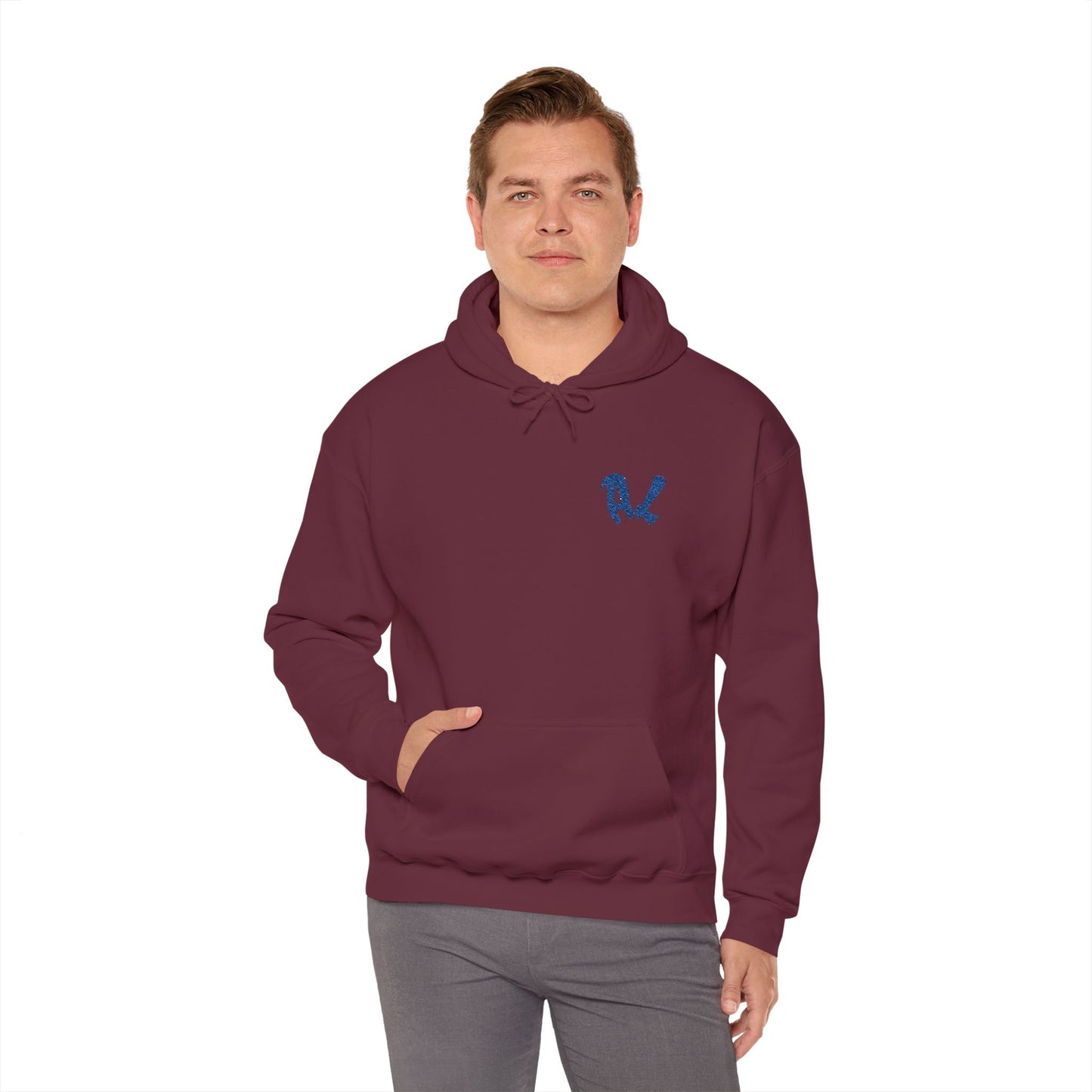 0. Men's Embroidered Logo Hoodie