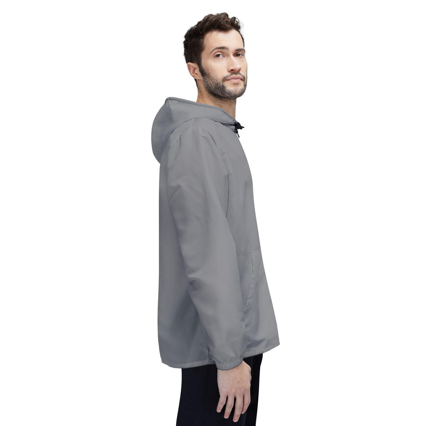 Windbreaker Jacket (AOP) Grey