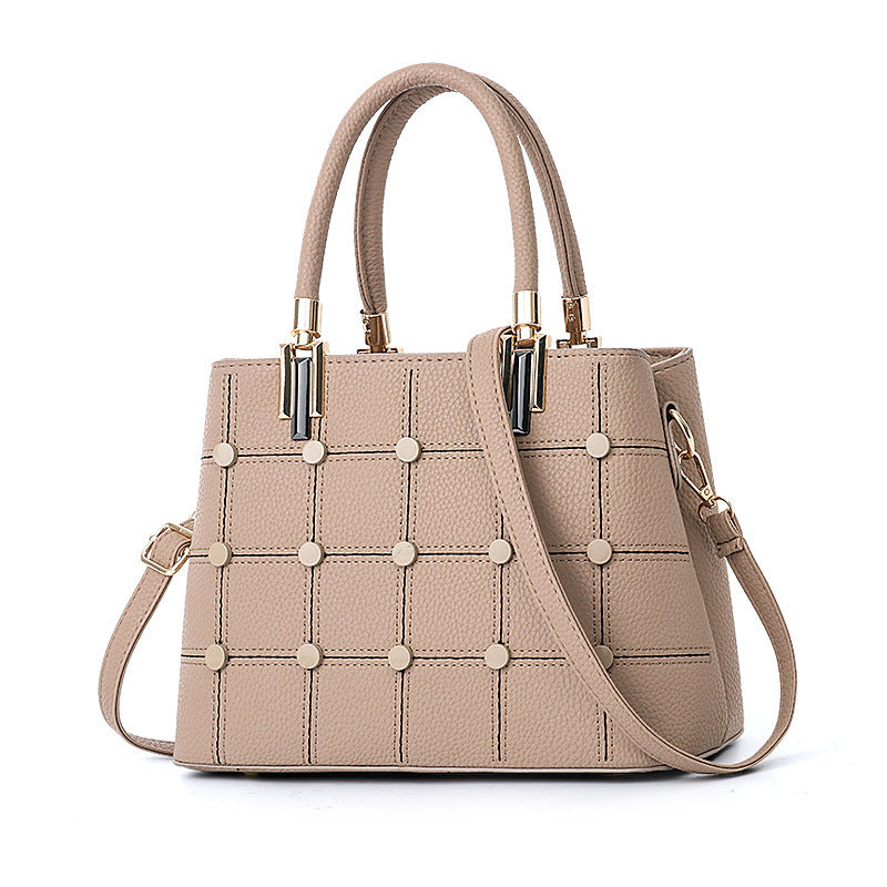 Handtasche Nietenhandtasche