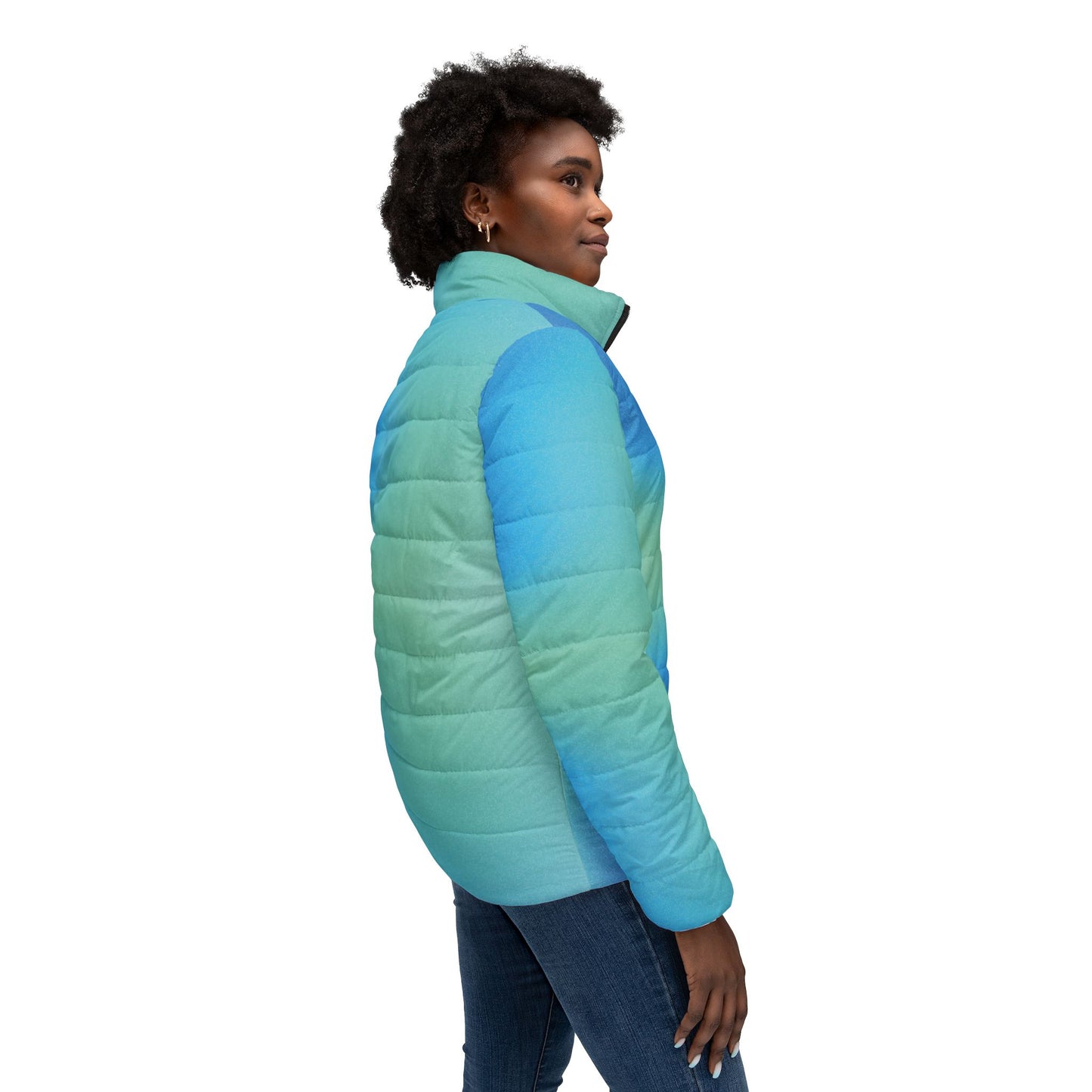 Women’s Puffer Jacket (AOP)