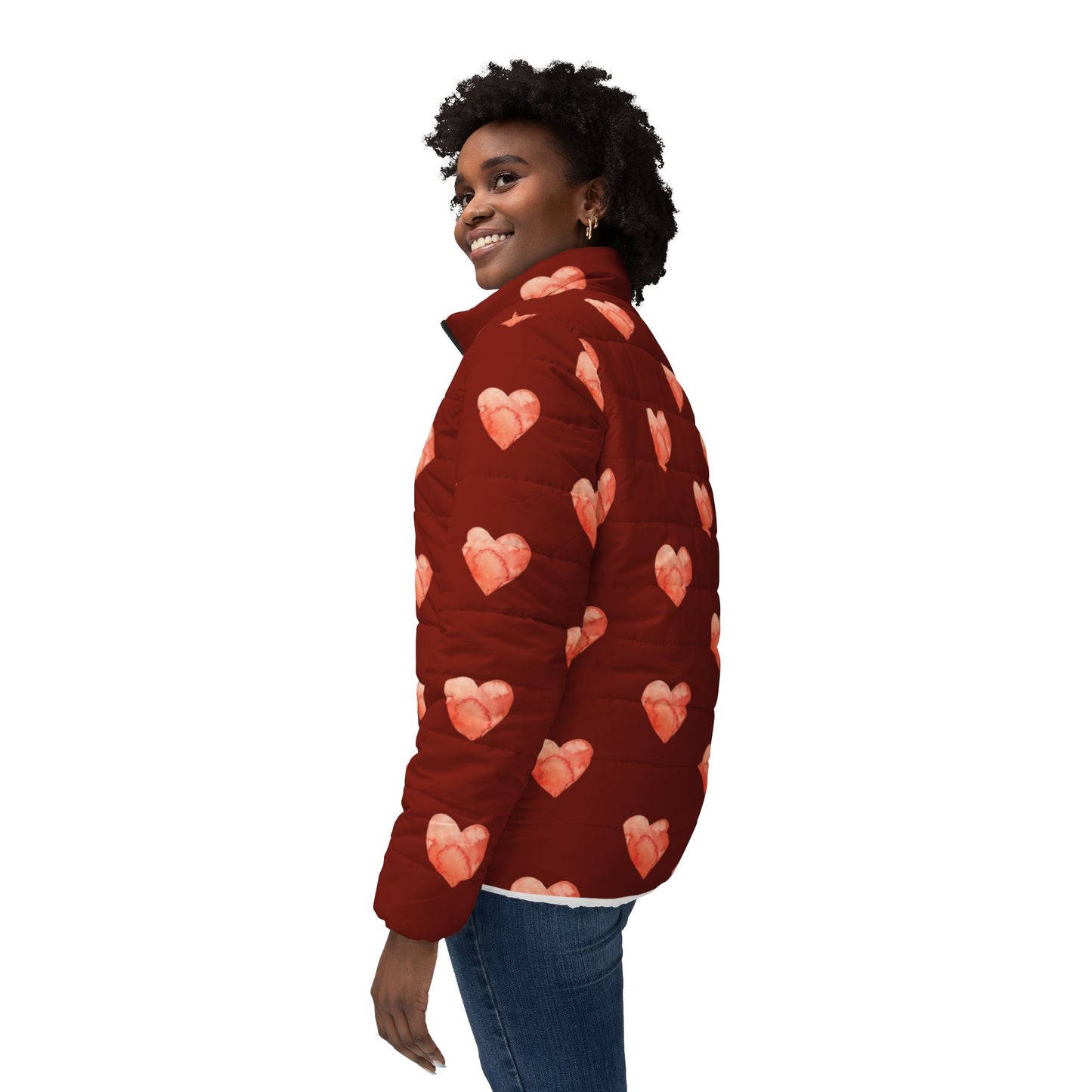 Women’s Puffer Jacket (AOP)