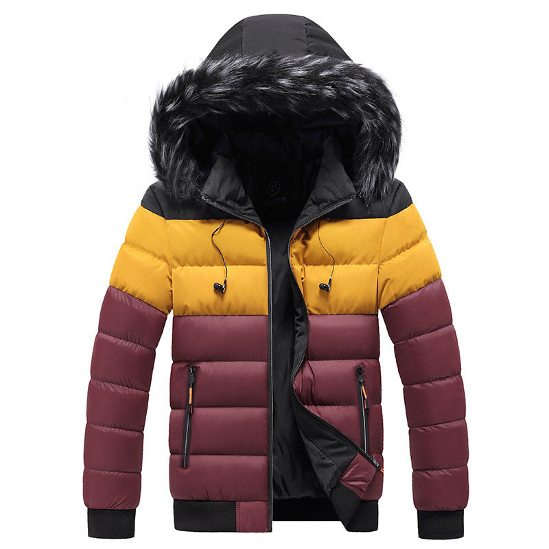 Unisex Splicing down jackets