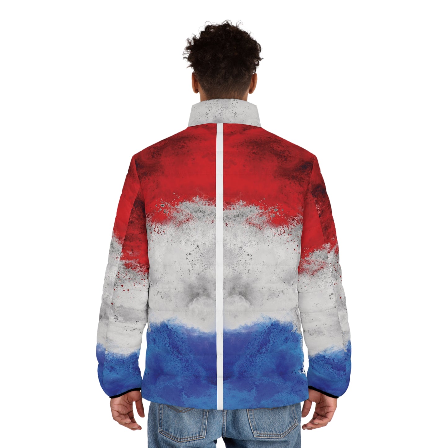 Men's Puffer Jacket (AOP)
