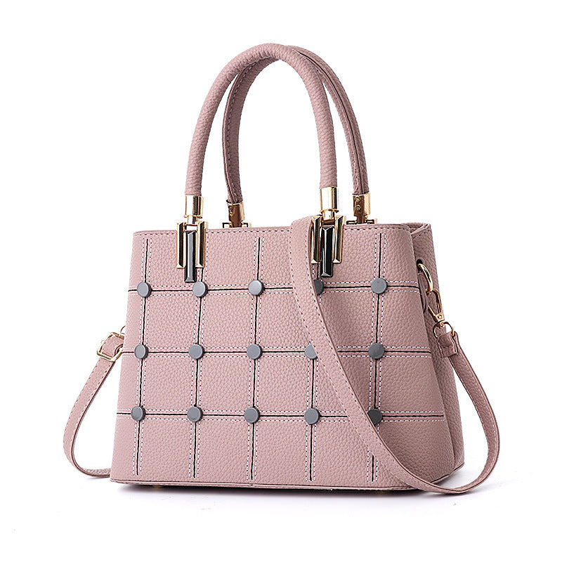 Handtasche Nietenhandtasche