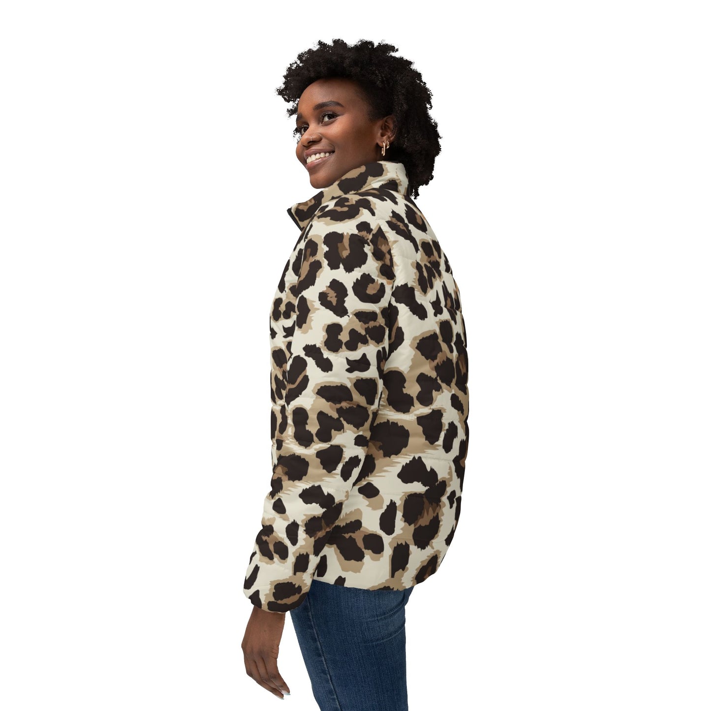 Women’s Puffer Jacket (AOP)