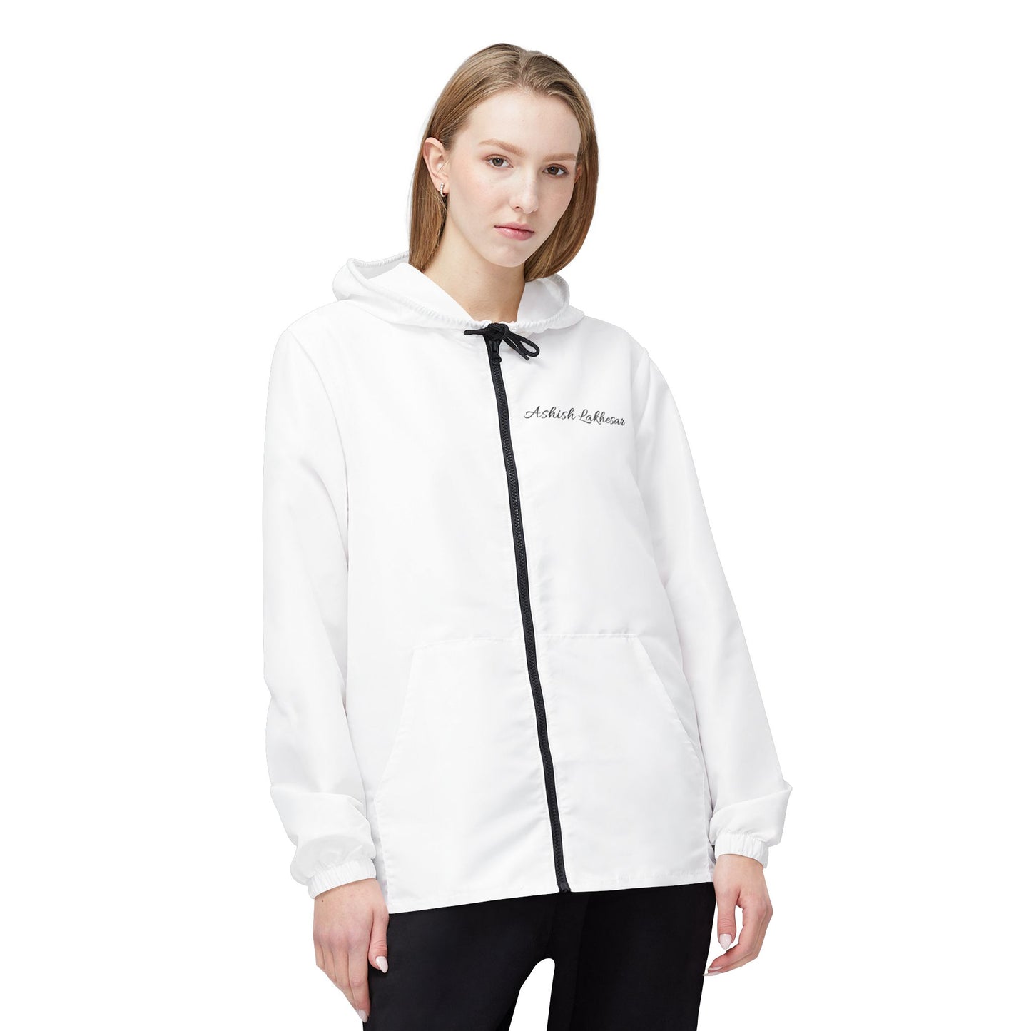 1. Windbreaker Jacket (AOP) White