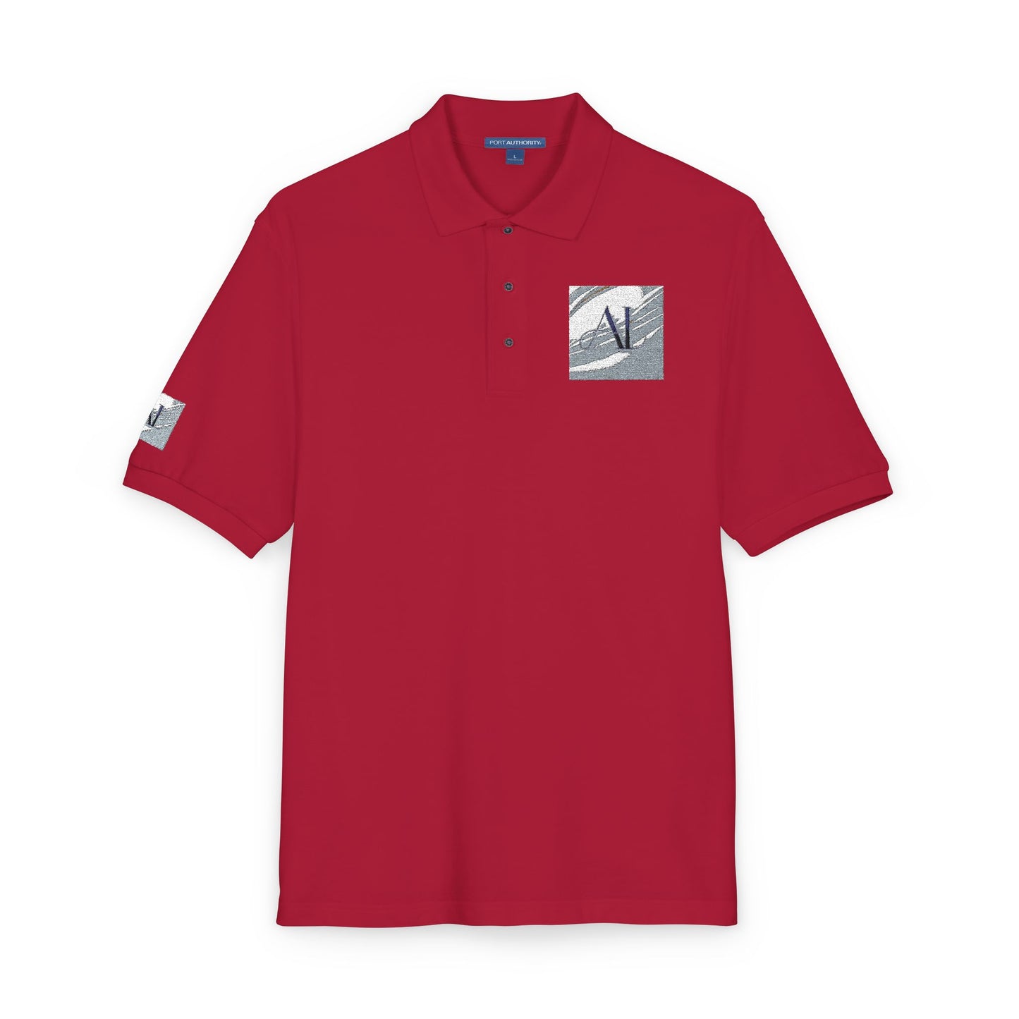 0. Men's Polo Shirt - Classic Embroidered Design