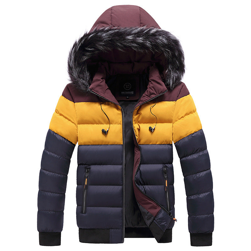 Unisex Splicing down jackets