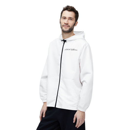 1. Windbreaker Jacket (AOP) White