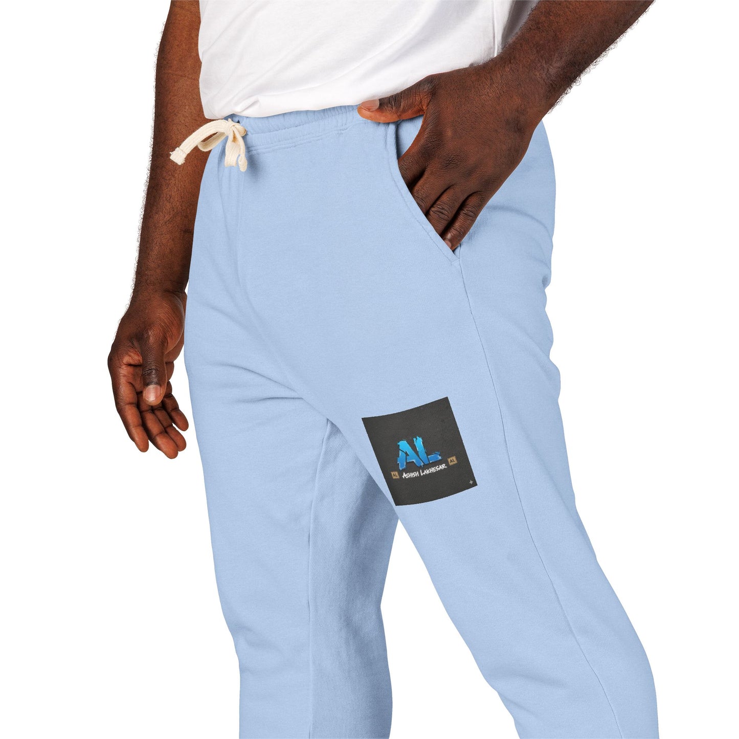 Fleece Sweatpants - Garment Dyed Men Bottoms