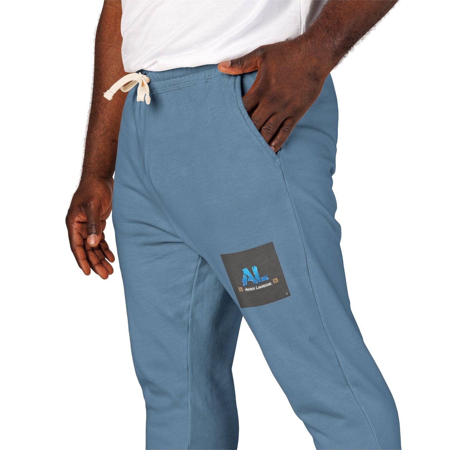 Fleece Sweatpants - Garment Dyed Men Bottoms