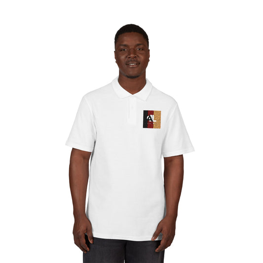 0. Men's Polo Shirt - Classic Embroidered Design