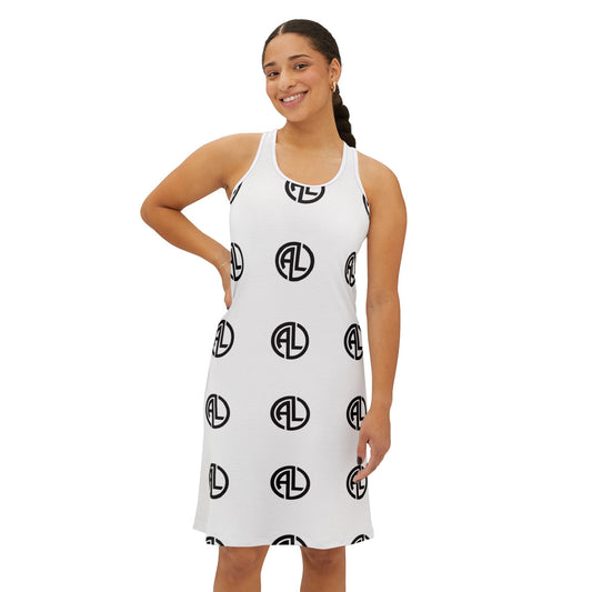 0. Chic Women's Racerback Dress, Stylish Summer Fashion, Casual Wear, Beach Cover-Up, Festival Outfit