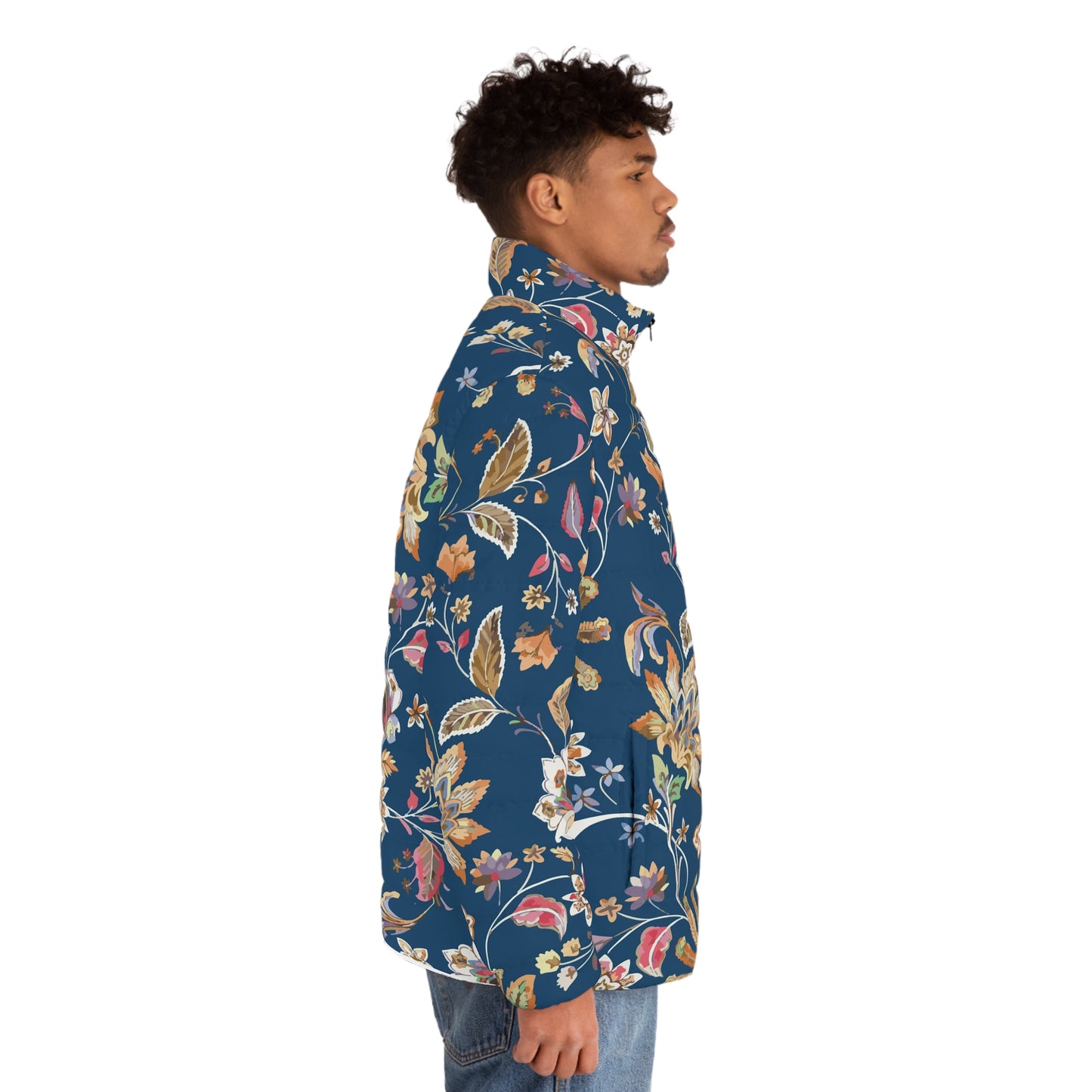 1. Men's Puffer Jacket (AOP)