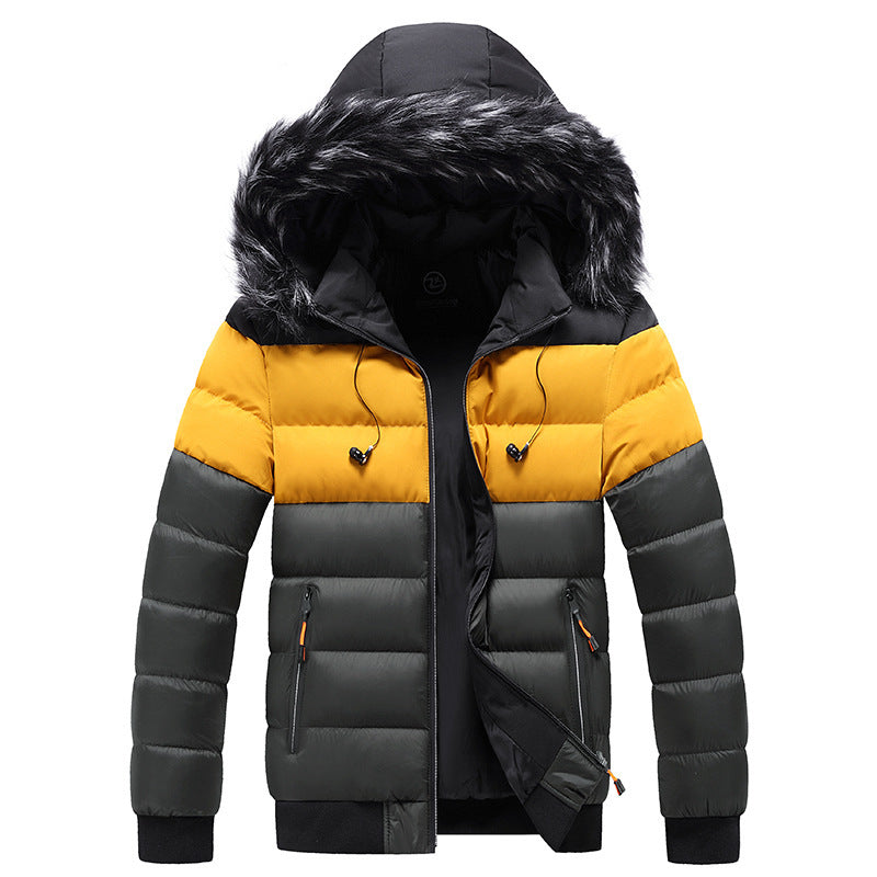 Unisex Splicing down jackets
