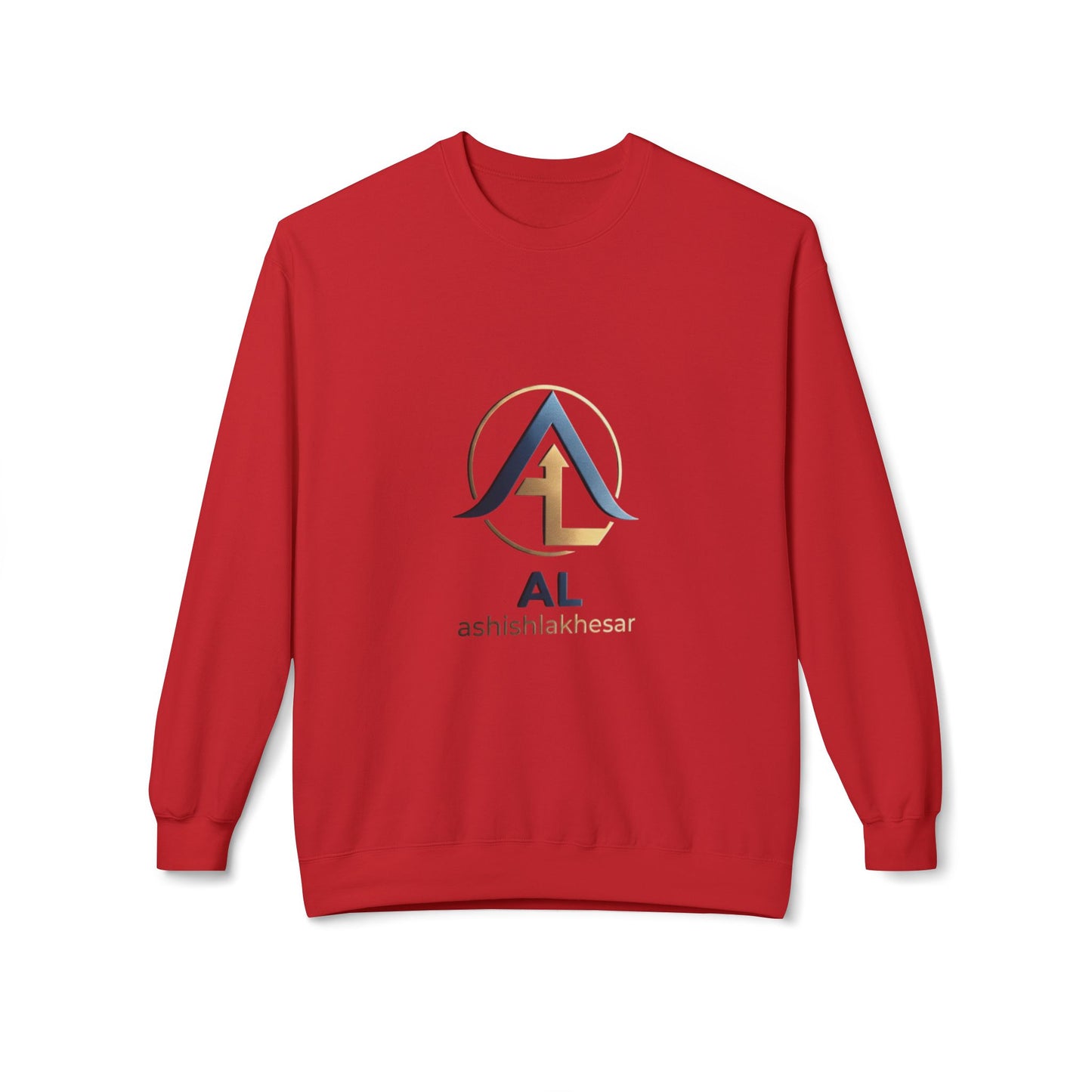1. AL Monogram Crewneck Sweatshirt — Monogrammed AL Fleece Pullover