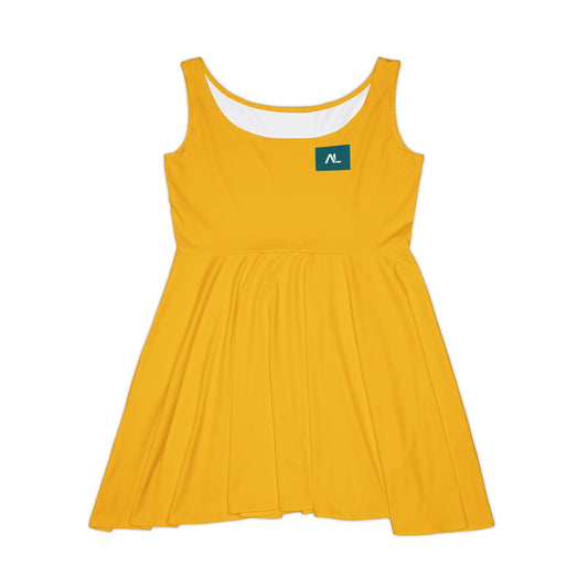 0. Sunny Vibes Women's Skater Dress | Perfect for Summer, Parties, Everyday Wear, Weddings, Casual Outfits