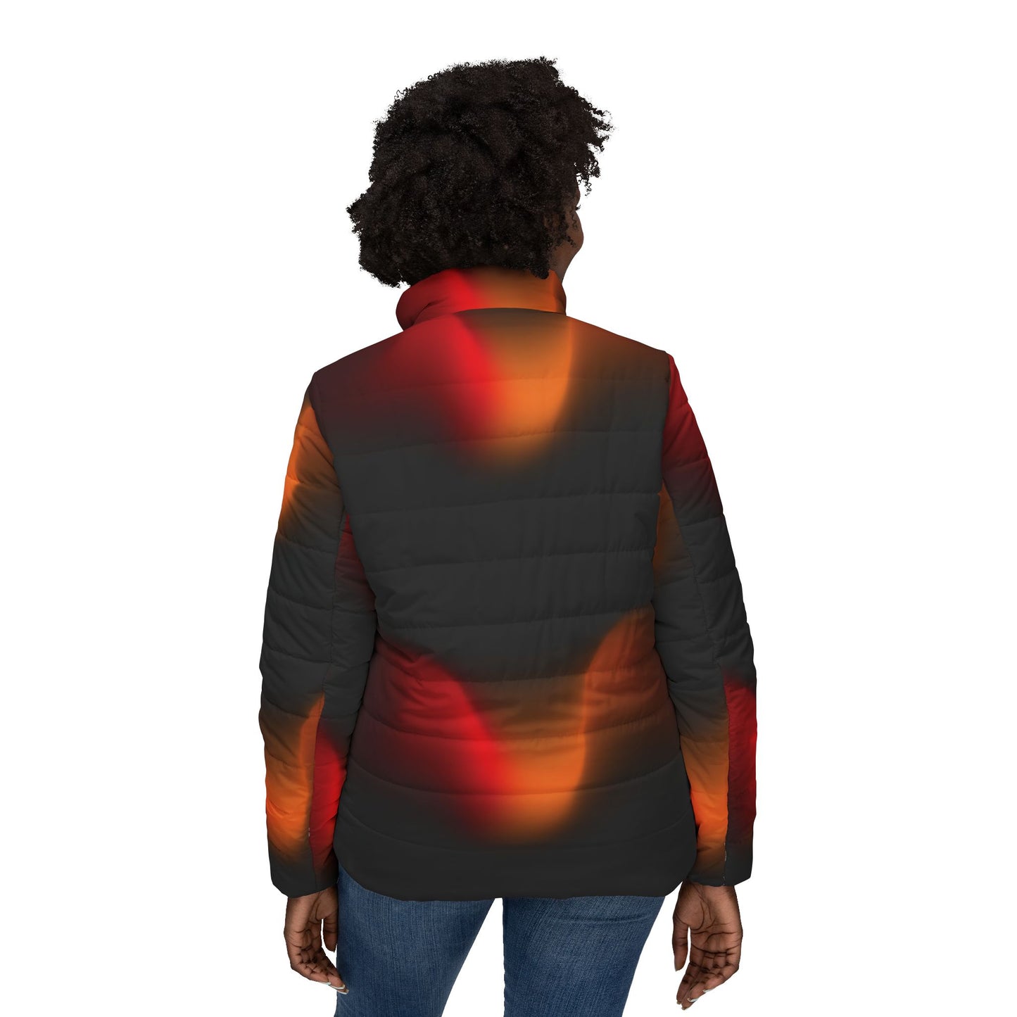 Women’s Puffer Jacket (AOP)